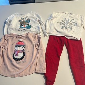H & M lot of holiday clothes sizes vary as pics show
